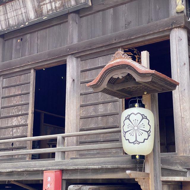 河口浅間神社の拝殿