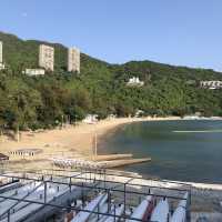 春季天氣最適合去港島水清沙幼沙灘🏖️