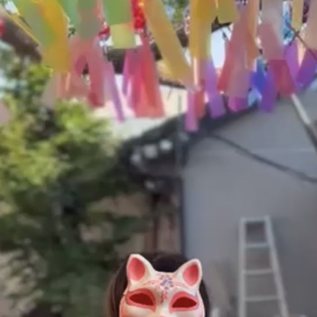 フォトジェニックな神社☂️✨🎐