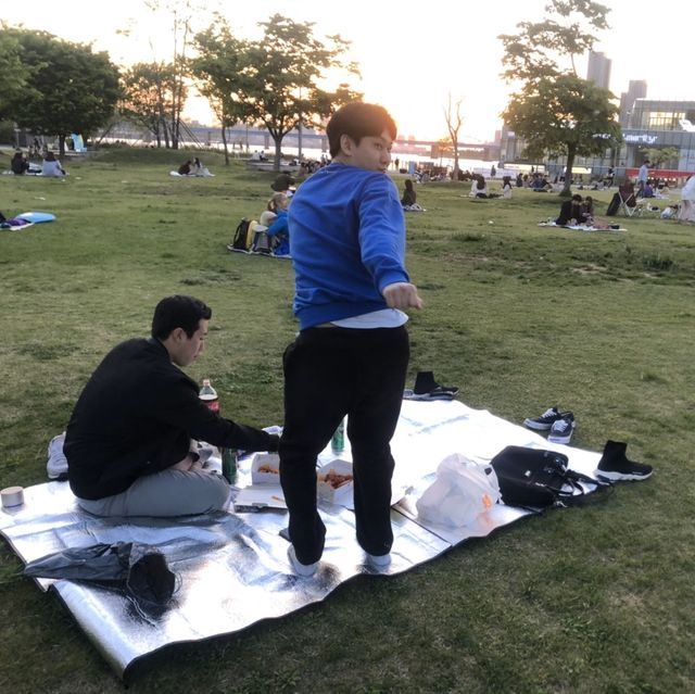 여름의 막바지 한강 피크닉_반포 한강공원