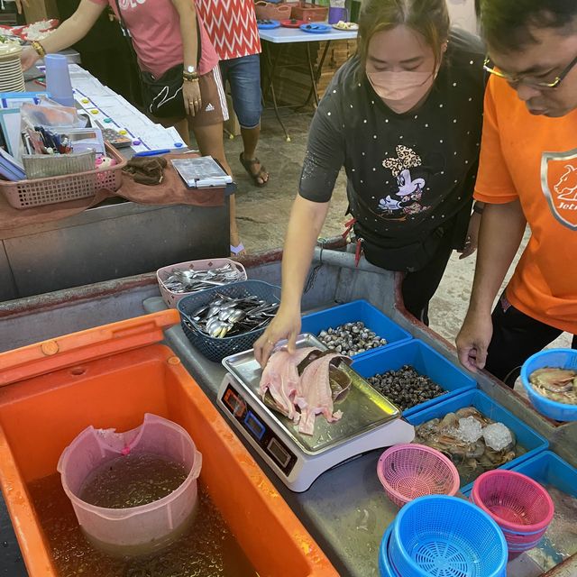 Fresh Seafood by the Seashore 