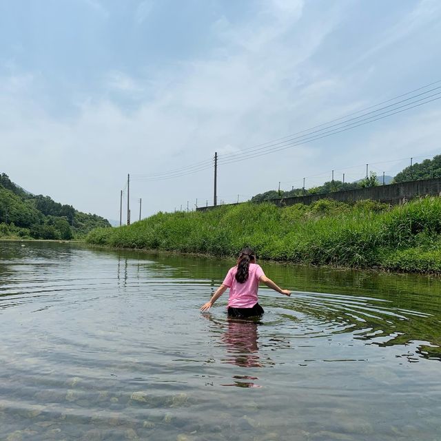 여름 캠핑은 지리산 계곡과 함께~💙