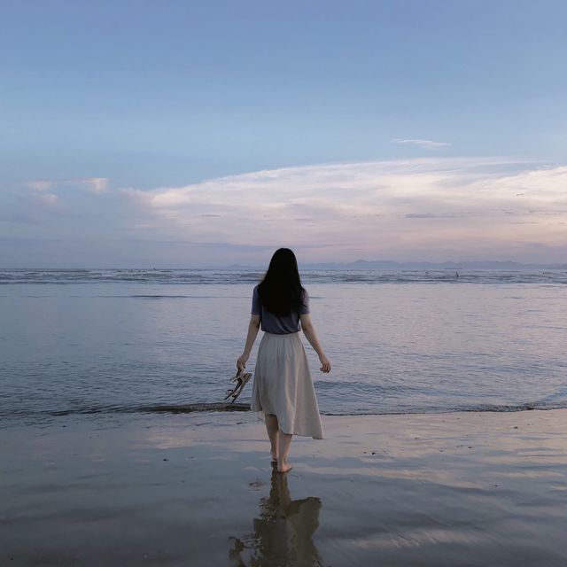 부산에서 색다른 모래사장을 걷고싶다면 “다대포해수욕장”