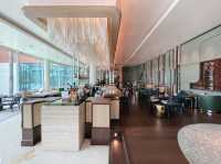 Luxury resort bar with a view