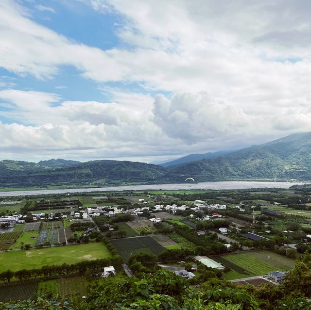 知名熱氣球活動場地｜鹿野高台｜飛行傘讓你在空中翱翔