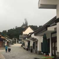 景觀開揚嘅昂坪棧道