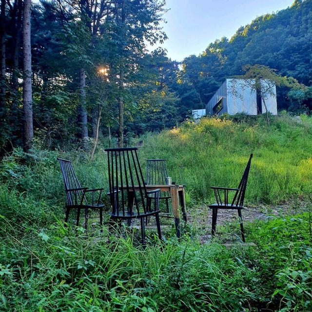 아틴마루, 사색하기 좋은 양평 숲 속 작은 캐비넷 감성 숙소