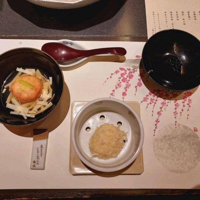 Best Kaiseki meal in Yokohama