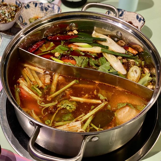 Hot pot in old Hong Kong 