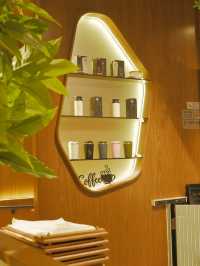 深木🪵系Cafe，三文魚意粉超足料 