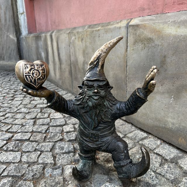 在波蘭Wrocław尋找小矮人