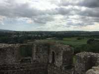 Dragons at Caerphilly Castle