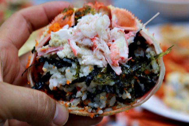 원주 홍게 맛집. 게먹고 회먹고