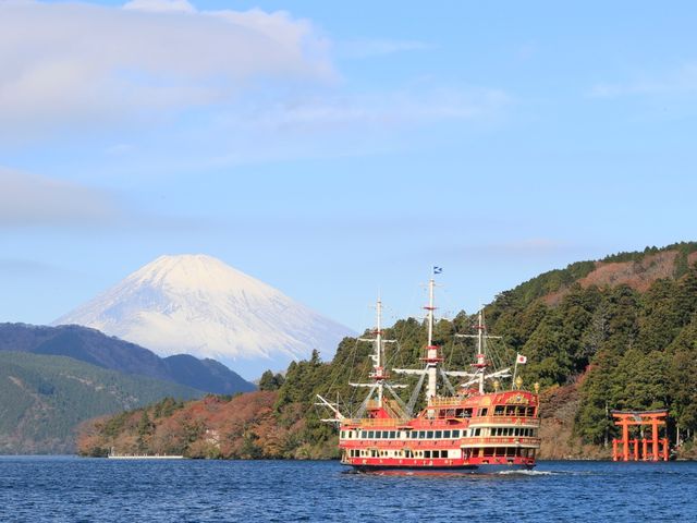 日本箱根蘆之湖