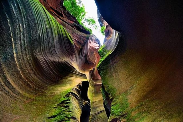 The most beautiful narrow valley in the world - Antelope Canyon.