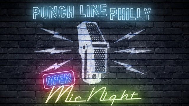 Punch Line Philly Open Mic Night (Philadelphia) | Punch Line Philly