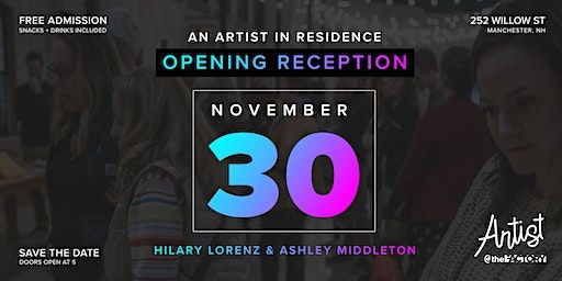 Hilary Lorenz & Ashley Middleton Artists in Residence Showcase [FREE EVENT] | The Factory On Willow