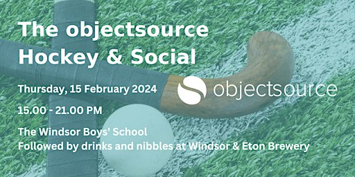 objectsource - Play Hockey and Network with e-Commerce Professionals | The Windsor Boys' School, Maidenhead Road, Windsor, UK
