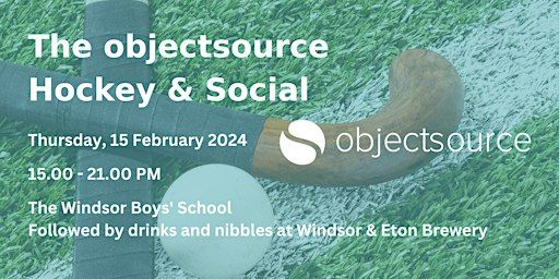 objectsource - Play Hockey and Network with e-Commerce Professionals | The Windsor Boys' School, Maidenhead Road, Windsor, UK