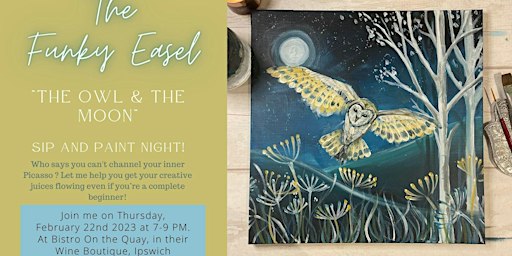 The Funky Easel Sip & Paint Party | Bistro on the Quay