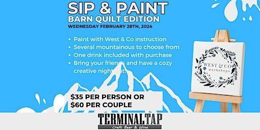 Sip & Paint: Barn Quilt Edition | Terminal Tap, Lawndale Drive, Greensboro, NC, USA