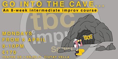 Go into the cave - An Improv Course with TBC Spain | Teatre de l'Enjòlit