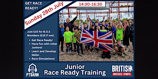 Junior Race Ready Training Session | The P.T Barn