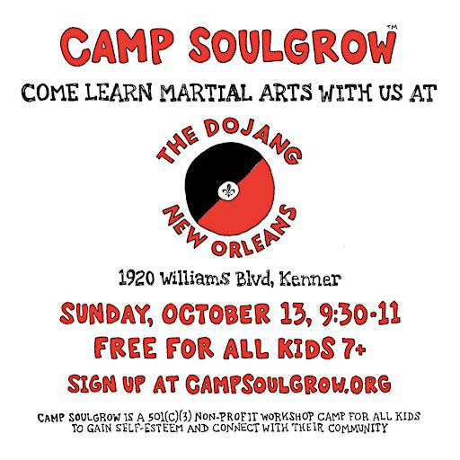 Camp SoulGrow Martial Arts at The Dojang New Orleans | The Dojang New Orleans