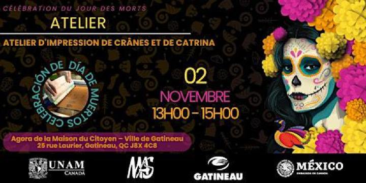 Atelier d'impression- Catrina | Taller de Impresión-Catrina | 25 Rue ...