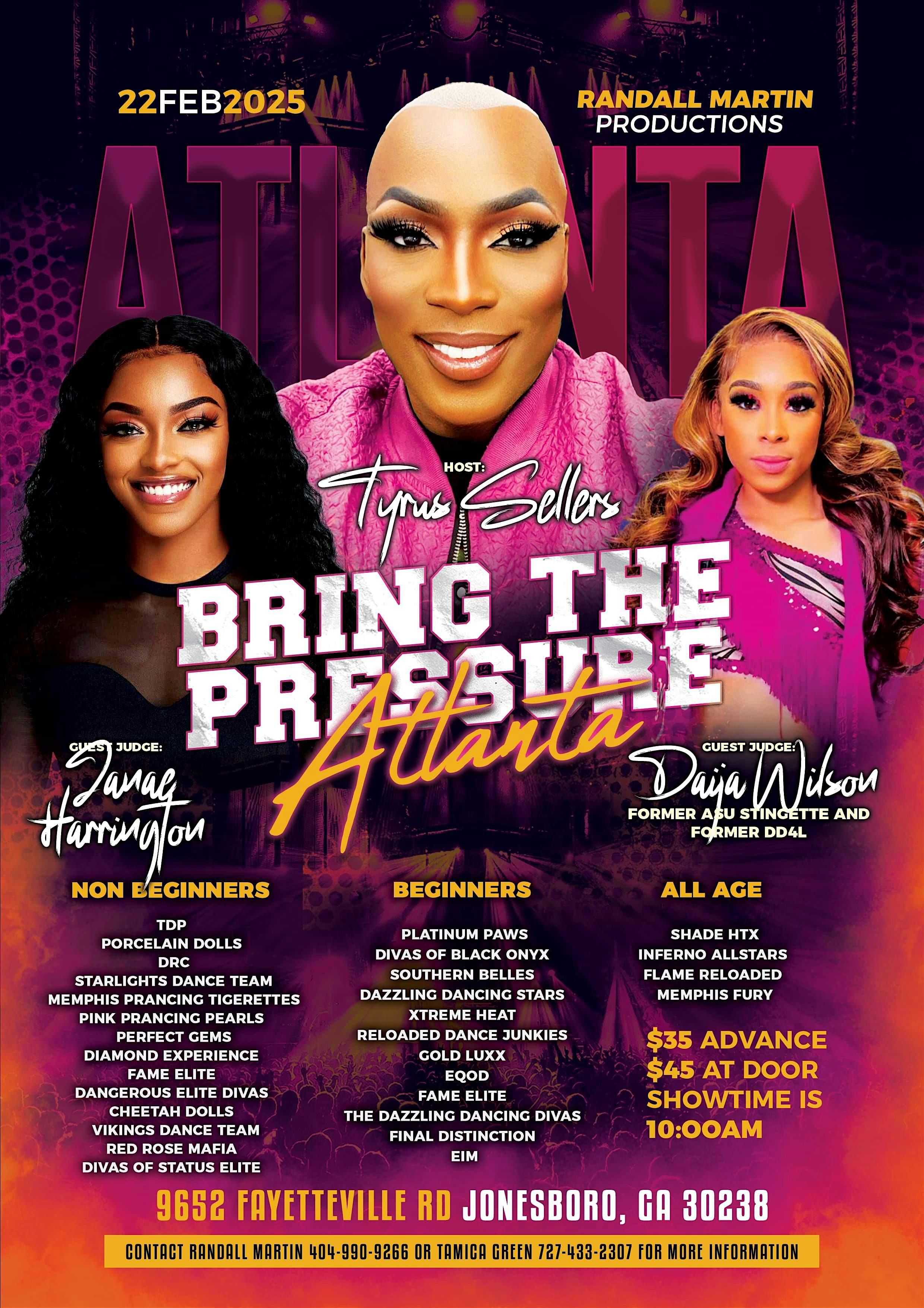 Bring the pressure Atlanta | Mundy's Mill High School