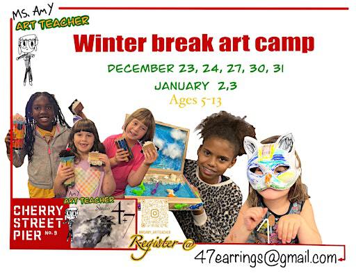Winter Break Kid’s Art Classes | Cherry Street Pier, North Christopher Columbus Boulevard, Philadelphia, PA, USA
