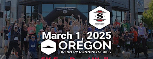 5k Beer Run - Stickmen | 2025 OR Brewery Running Series | Stickmen Brewing Company - Happy Valley