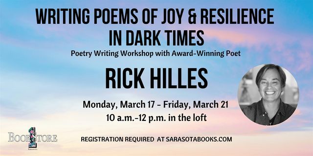 Writing Poems of Joy & Resilience in Dark Times | Bookstore1Sarasota