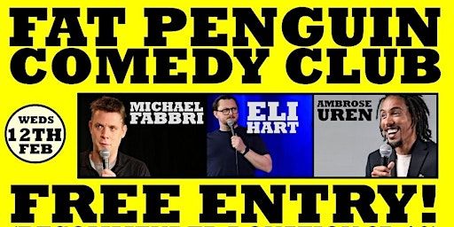 Fat Penguin Comedy Club Presents: MICHAEL FABBRI | The Patrick Kavanagh