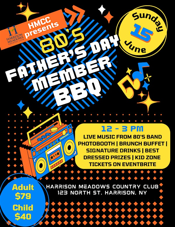 Father's Day BBQ at Harrison Meadows Country Club - Member Event | Harrison Meadows Country Club