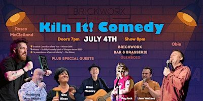 Kiln It! Comedy @ Brickworx, Glenboig | Brickworx - Bar & Kitchen