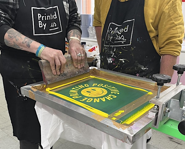 Screen Printing onto T-shirts & Cards | Printed by Us