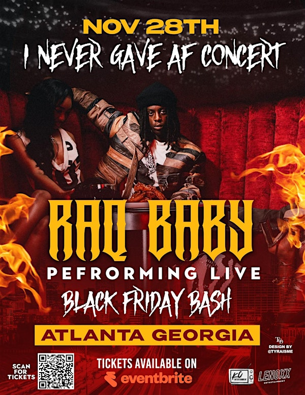 Raq Baby- I Never Gave AF Concert & Black Friday Bash | Essence Venue