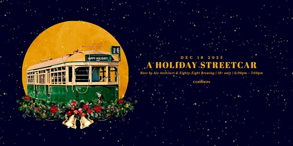 Eighty Eight x Ale Architect Christmas Cask Beer Trolley! | High Level Street Car Government Centre Stop