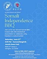 Somali Independence BBQ | Jennie Dean Park
