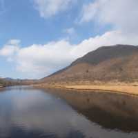 紅葉の覚満淵