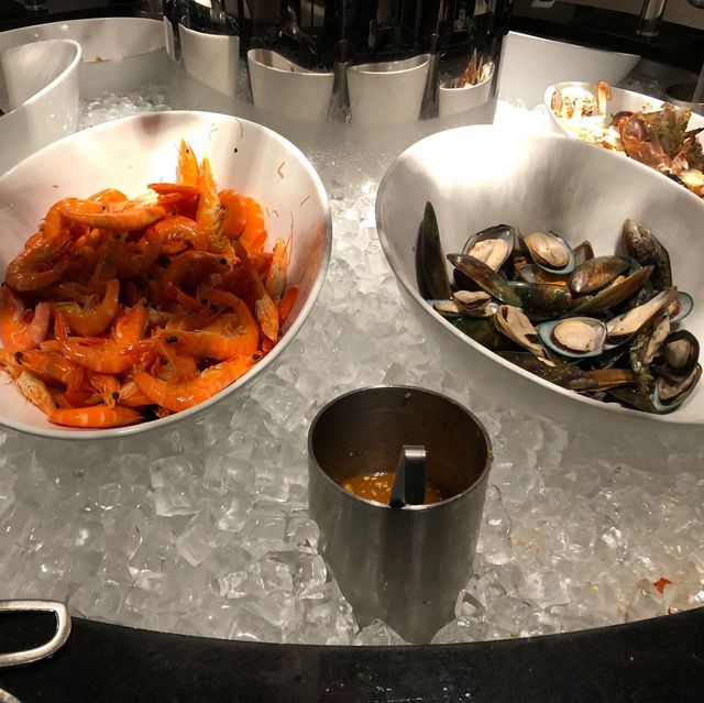 高於預期的自助餐