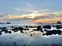 【新潟/佐渡島】七浦海岸からのサンセット🌄