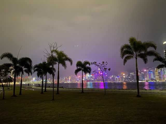 迷人夜景 西九文化區