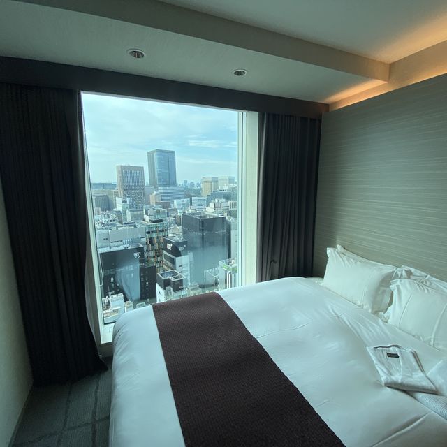 【東京を一望】三井ガーデンホテル銀座プレミアに泊まってみた！