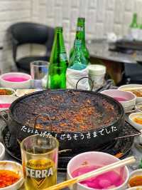 【釜山旅行】活気溢れる地元の方で賑わうお店‼️釜山名物ヤンコプチャン