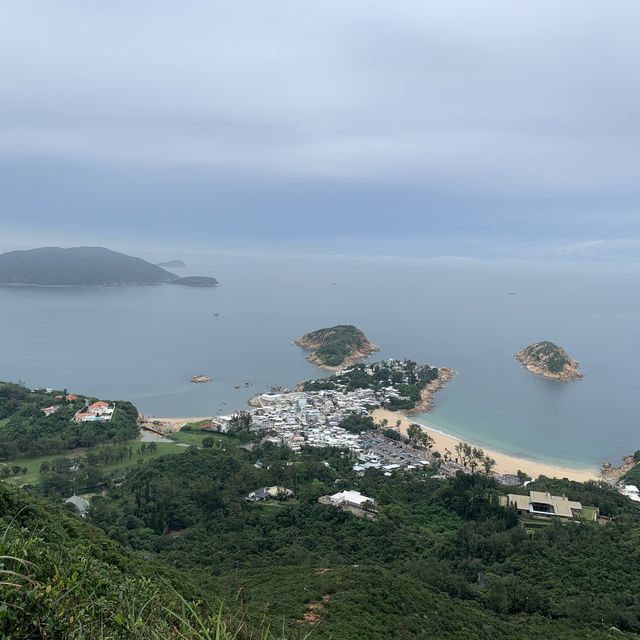shek o peak hike in Hongkong