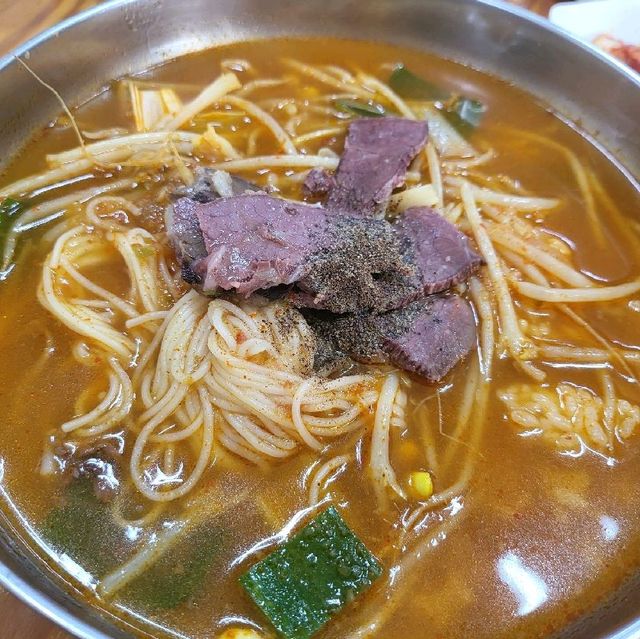 여수 한우짬뽕국밥 