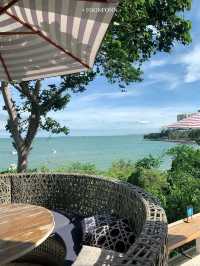 #คาเฟ่พัทยา สไตล์บาหลี วิวทะเลสุดปัง 🌊
