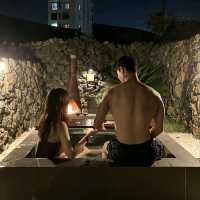 제주 조천 숙소 , 야외 자쿠지 + 솥뚜껑 바베큐 를 한번에 즐길 수 있는 " 빈도롱이 "